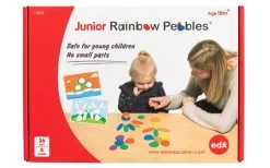 Edx Education Junior Rainbow Pebbles Early Construction Set