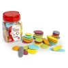 Edx Education Junior Rainbow Pebbles Earth Colours - Jar Of 36 -Trendy Toy Store 13229J