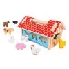 Bigjigs Toys Farmhouse Shape Sorter -Trendy Toy Store BB108