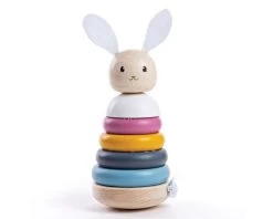 Bigjigs Toys FSC Certified Rabbit Stacking Rings