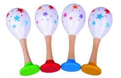 Bigjigs Toys Maraca Rattle Toy - Set Of 2