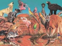 Blue Opal - Wild Australia The Outback 100pc