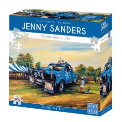 Blue Opal - Jenny Sanders At The Ute Fair 1000pc Jigsaw Puzzle