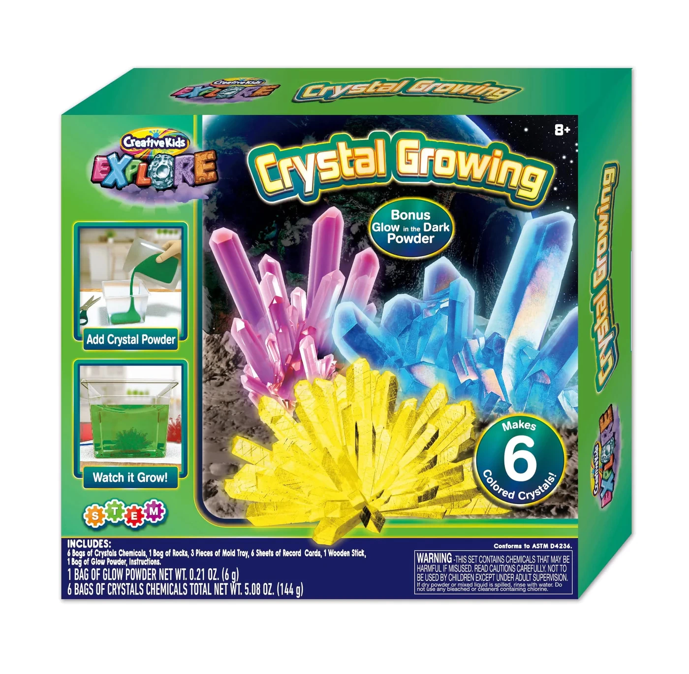 Crystal Growing Kit 3 Crystal Growing Kit