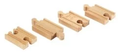 BRIO Mini Straight Tracks For Railway 4 Pcs
