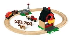 BRIO Farm Railway Set 20 Pcs