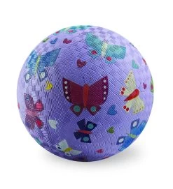 Crocodile Creek 7 Inch Playground Ball - Butterfly Garden