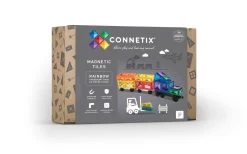 Connetix Tiles Rainbow 50 Piece Transport Pack