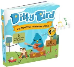 Ditty Bird - Instrumental Children's Songs Board Book
