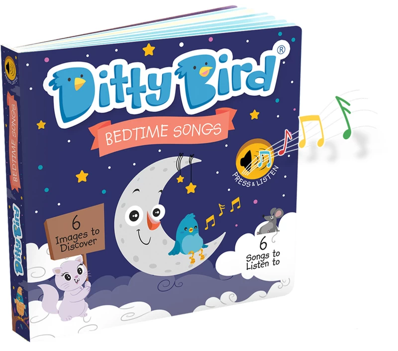 Ditty Bird - Bedtime Songs Board Book 3 Ditty Bird - Bedtime Songs Board Book