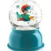 Djeco Night Light - Airplane Snow Globe