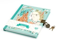 Djeco Lovely Paper Lucille Secret Notebook | Lockable Diary