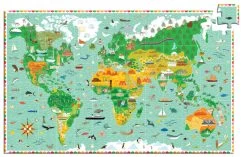 Djeco Monuments Of The World Observation Jigsaw Puzzle 200pc
