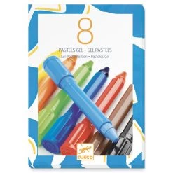 Djeco Gel Pastels - 8 Pk Classic Colour Pastels