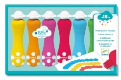 Djeco 6 Foam Markers