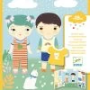 Djeco Clothes Repositionable Stickers Set -Trendy Toy Store DJ9070