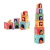 Djeco Topanifarm Stacking Cubes & Animal Figurines