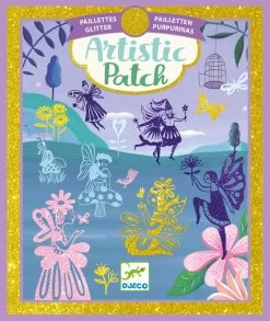 Djeco Artistic Patch Glitter Fairyland