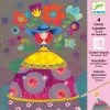 Djeco The Beauties Ball Glitter Scratch Boards -Trendy Toy Store DJ9725