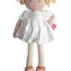 Bonikka Rag Doll - Priscy With Blonde Hair & Cream Linen Dress