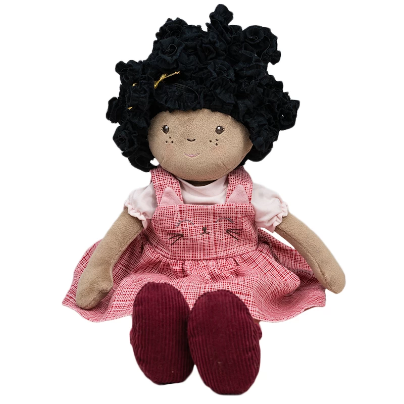 Bonikka Doll - Madison Rag Doll With Black Hair 3 Bonikka Doll - Madison Rag Doll With Black Hair