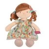 Bonikka Rag Doll - Summer Flower Kids Doll With Brunette Hair 1 Bonikka Rag Doll - Summer Flower Kids Doll With Brunette Hair -Trendy Toy Store DSL1603 62043