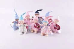 Bonikka Mini Doll - Natural Rubber & Cotton Mini Doll