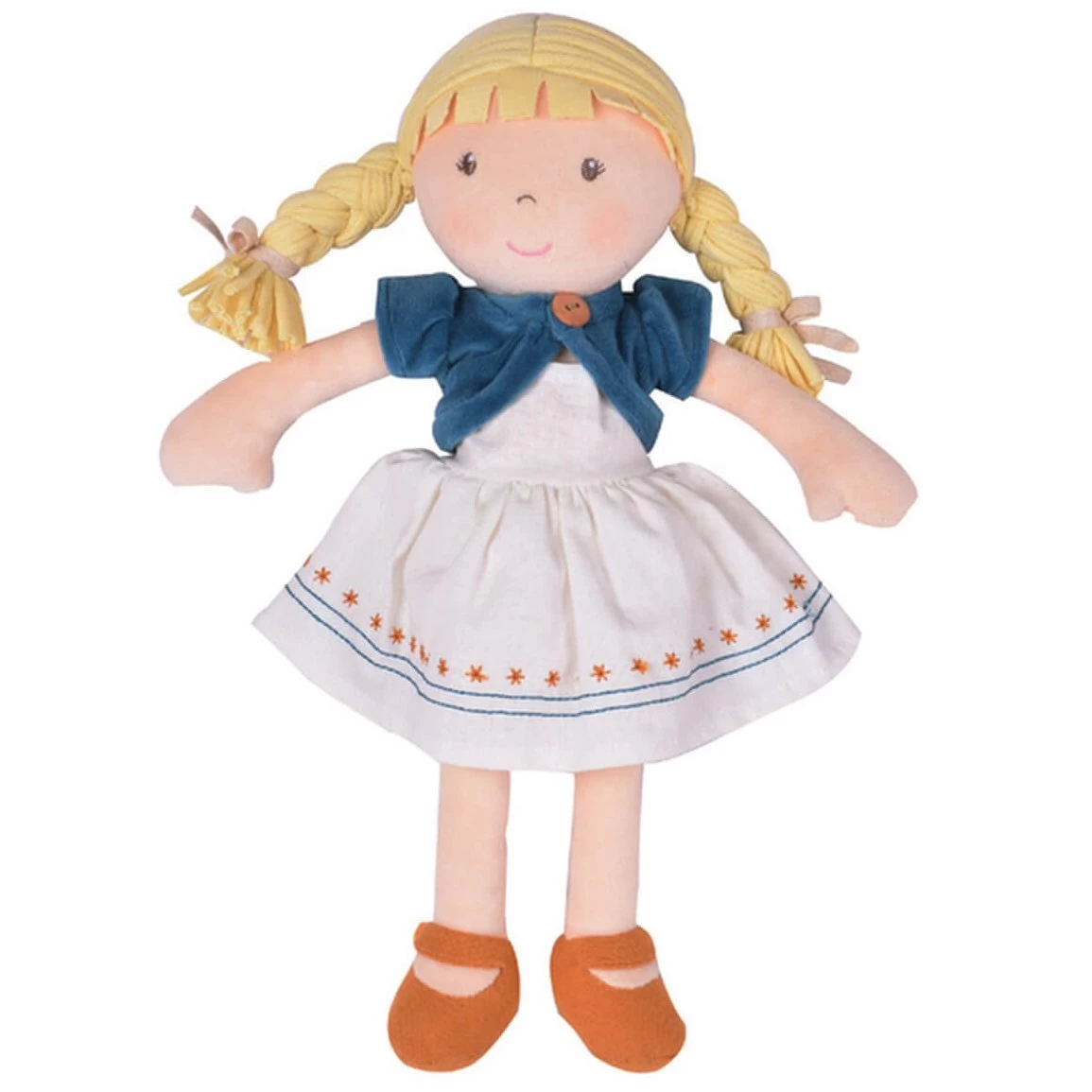 Bonikka Doll - Lily With Blonde Hair | Organic Cotton Rag Doll 3 Bonikka Doll - Lily With Blonde Hair | Organic Cotton Rag Doll