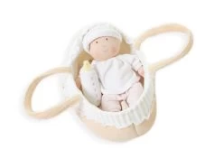 Bonikka Doll - Carry Cot With Baby Grace Doll & Baby Bottle