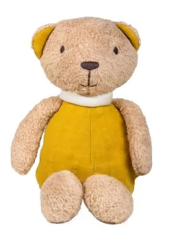Tikiri Organic Baby Bear With Muslin