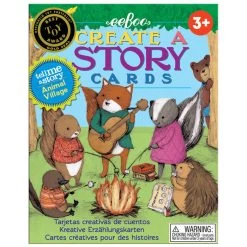 EeBoo Create A Story Card Game - Animal Village