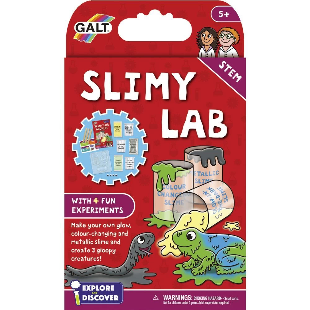Galt - Slimy Lab Science Kit 3 Galt - Slimy Lab Science Kit