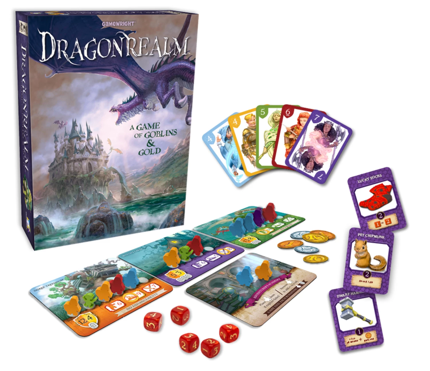 Gamewright Dragonrealm | A Game Of Goblins And Gold 3 Gamewright Dragonrealm | A Game Of Goblins And Gold