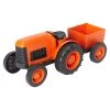 Green Toys Tractor With Trailer -Trendy Toy Store GY029