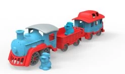 Green Toys Blue Train | 6 Piece Set