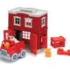 Green Toys - Fire Station Playset Eco Toy -Trendy Toy Store GY053
