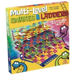The Happy Puzzle Company | Multi-Level Snakes And Ladders Game