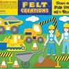 Felt Creations - Construction Felt Story Board 2 Felt Creations - Construction Felt Story Board -Trendy Toy Store HU9012