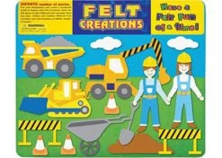 Felt Creations - Construction Felt Story Board