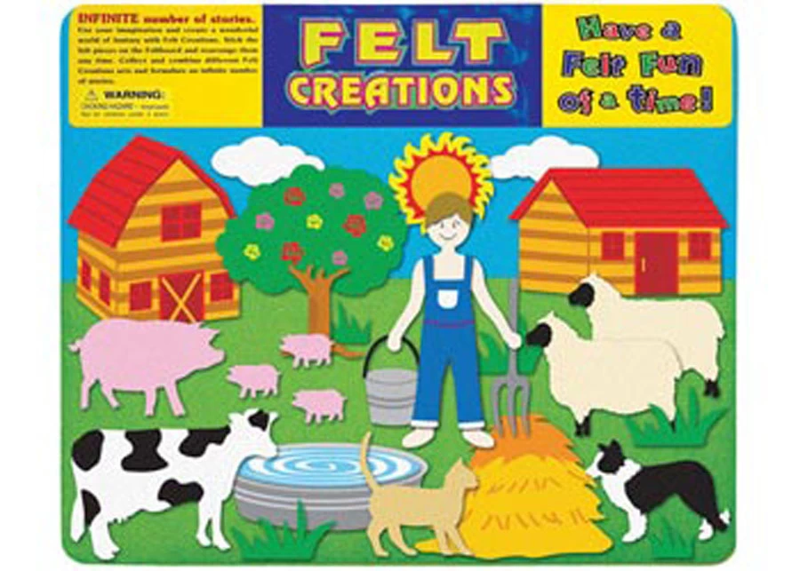 Felt Creations - Farm Felt Story Board 3 Felt Creations - Farm Felt Story Board