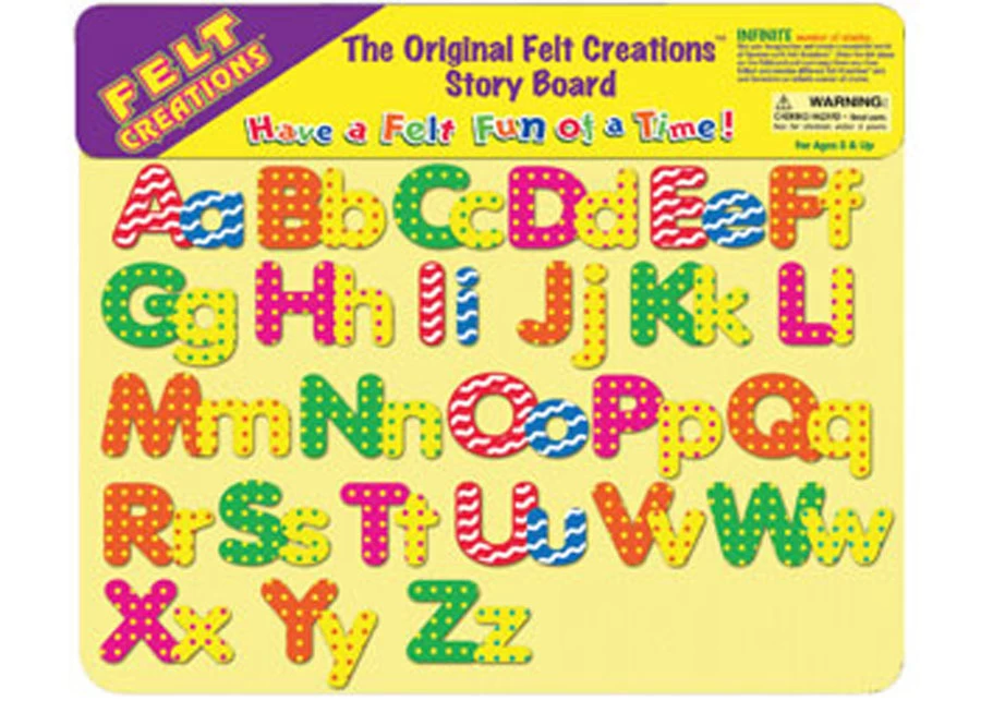 Felt Creations | Alphabet Felt Story Board 3 Felt Creations | Alphabet Felt Story Board