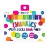 Ooly Chunkies Paint Sticks 6 Pack Neon -Trendy Toy Store IA 126 014