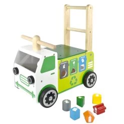 I'm Toy Walk And Ride Recycling Truck Sorter