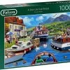 Falcon De Luxe A Day On The River 1000pc Jigsaw Puzzle