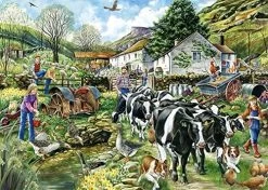 Falcon De Luxe Another Day On The Farm 1000pc Jigsaw Puzzle