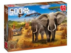 Jumbo African Savannah 500pc Jigsaw Puzzle