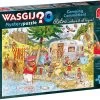 Jumbo WASGIJ? Retro Mystery No.6 Camping Commotion 1000pc Jigsaw Puzzle -Trendy Toy Store JUM25016
