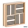 KAPLA Planks 100 Box | 100pc Black & White Case -Trendy Toy Store KAPLA B100NB