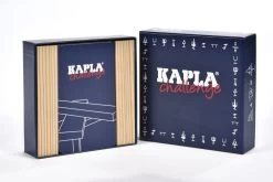 KAPLA Planks Challenge Box | 16pc Plain Plank Set & Challenge Cards