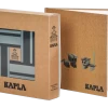 KAPLA Planks Light & Dark Blue | 40pc Colour Plank Set & Book